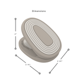 Earth size - 2"x2.75"x2.25"